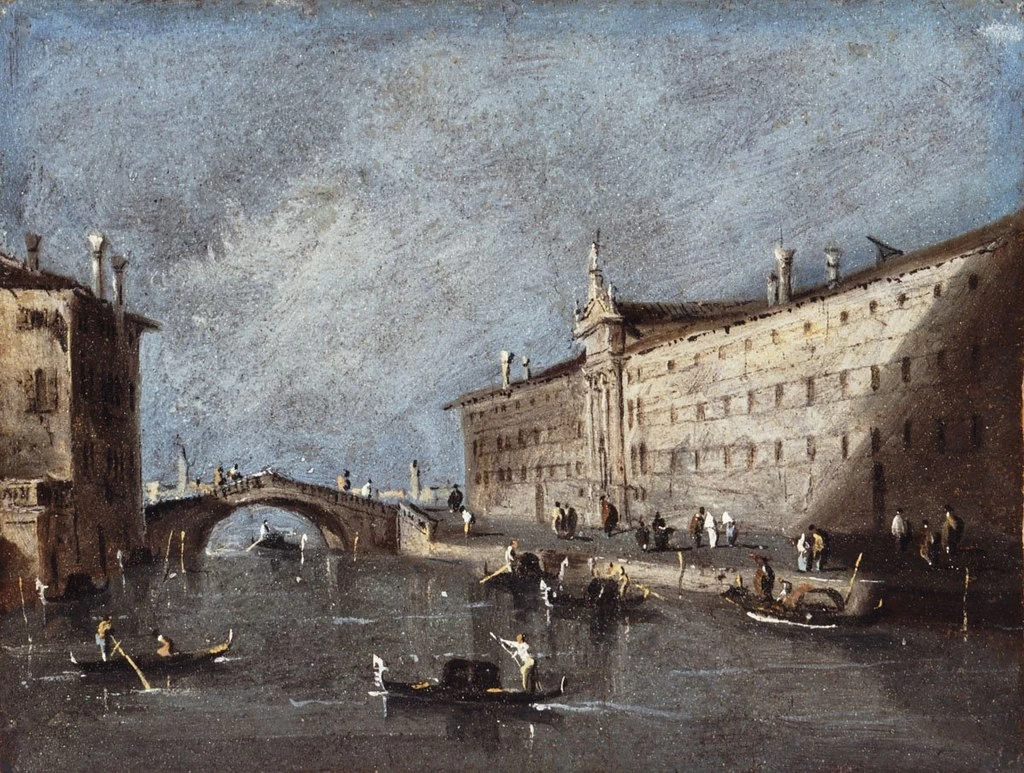 L'isola di san Cristoforo di Murano - Budapest Museum of Fine Arts